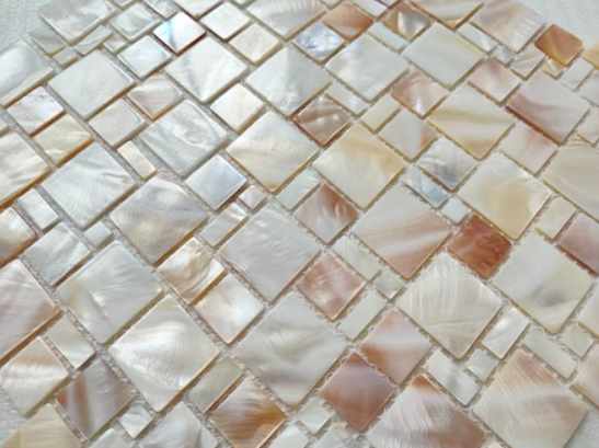 Serene Puzzle Mother of Pearl Mosaic Tile for Bathroom Kichen and Shower Wall Tile