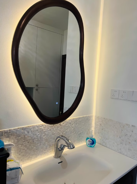 0.59" X 0.59"(15mm X 15mm) White Square Seamless Mother of Pearl Mosaic Tile for Bathroom Kitchen and Shower Wall Tile
