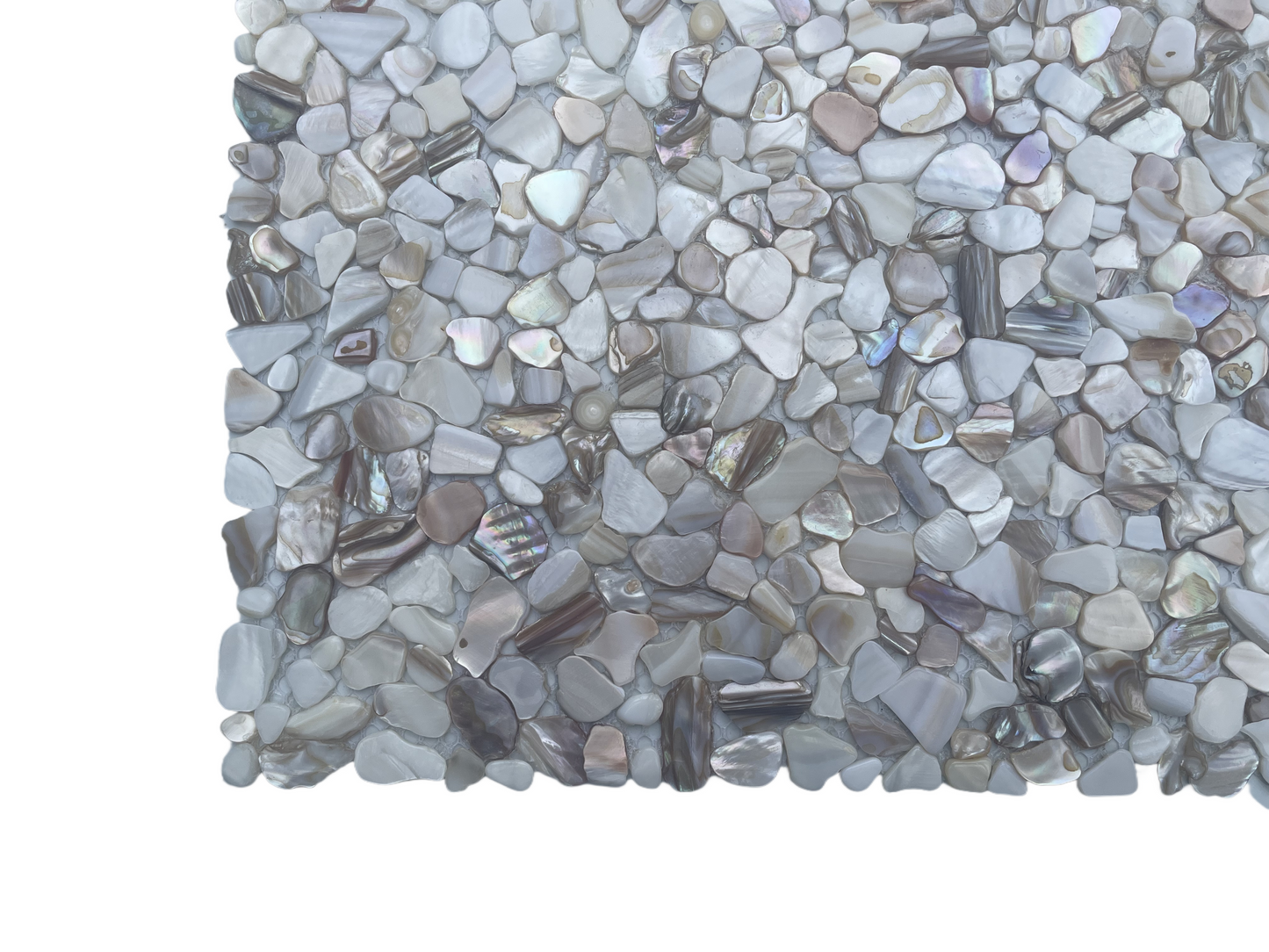 Dapple Mini Pebble Mother of Pearl Mosaic Tile for Bathroom Kitchen and Shower Wall Tile