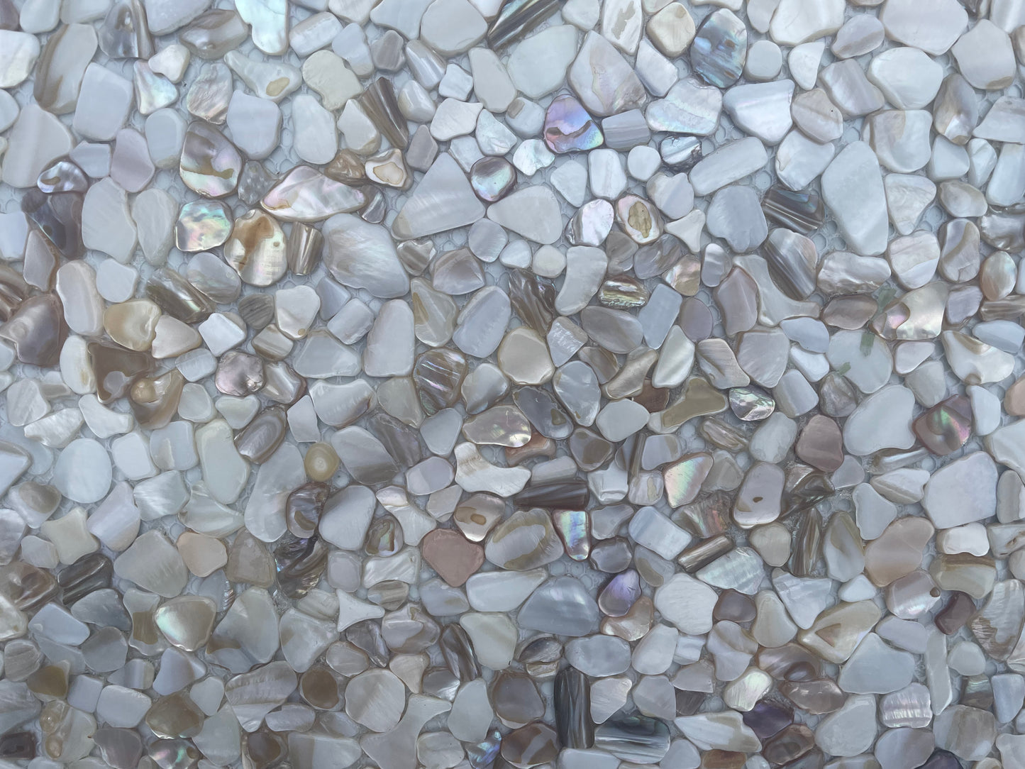 Dapple Mini Pebble Mother of Pearl Mosaic Tile for Bathroom Kitchen and Shower Wall Tile