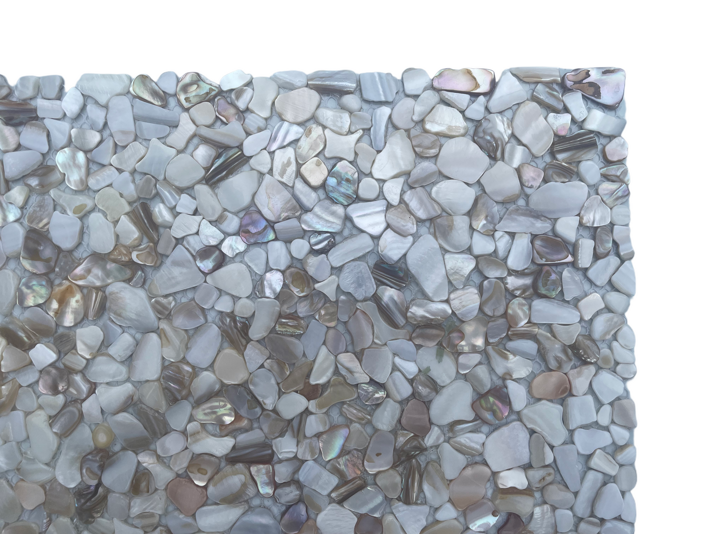Dapple Mini Pebble Mother of Pearl Mosaic Tile for Bathroom Kitchen and Shower Wall Tile