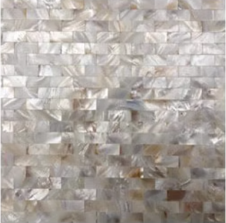 Natural Brick Seamless Mother of Pearl Mosaic Tile for Bathroom Kitchen and Shower Wall Tile